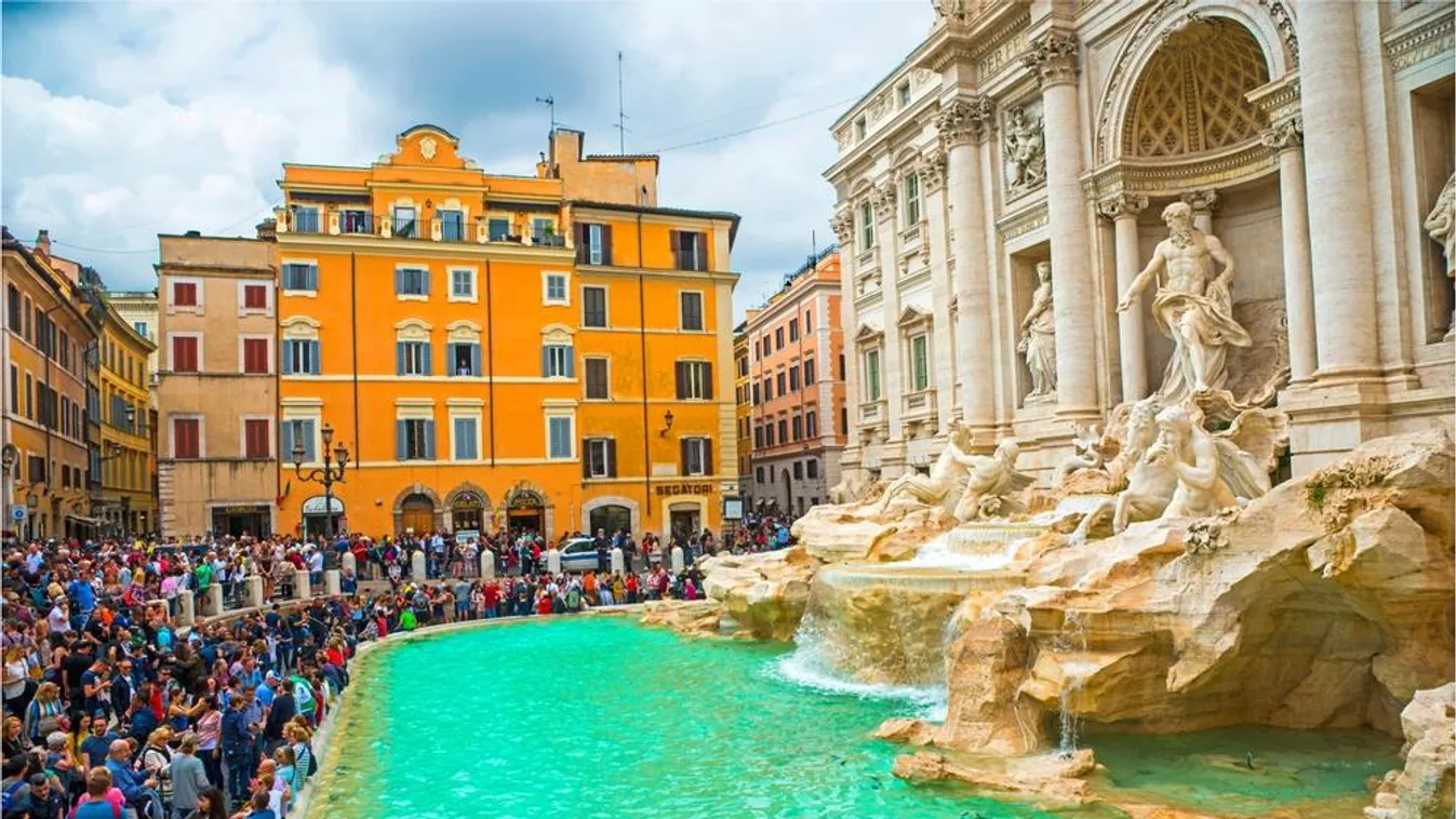 Nem hiszed el, hogy milyen büntetést kapott a Trevi-kútba beugró részeg turista!